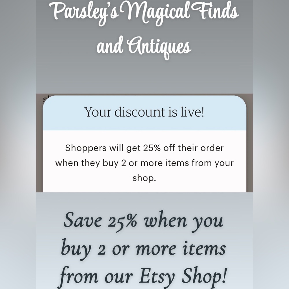 Shop Discount Promotion Sign
